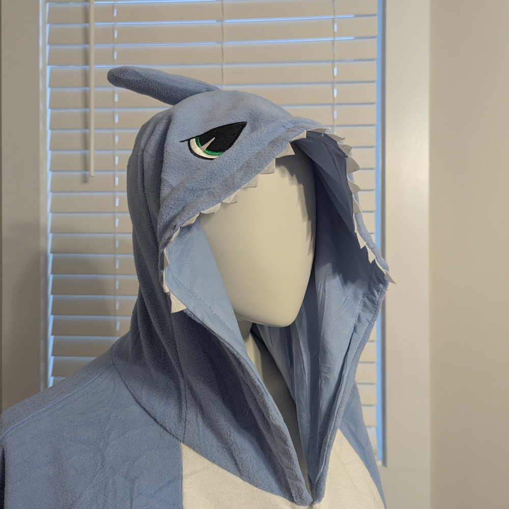 Adult Shark Kigurumi - Blue XXL - Cosplay, Costume, Pajamas - Picture 2 of 8